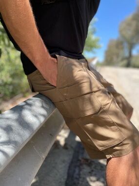 LAPG 36 operator 8 pocket tactical cargo short rip stop coyote